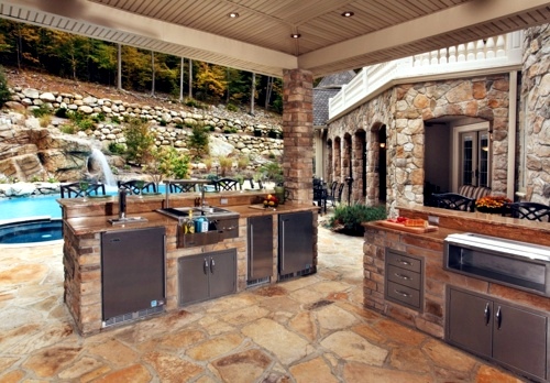 How you can build an outdoor kitchen outdoor alone