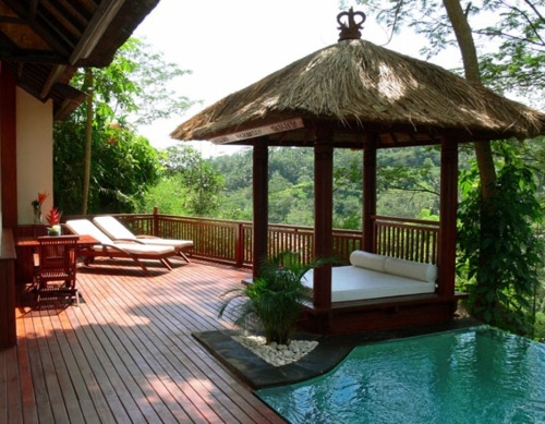 Deck embarrassed - cool idea for your outdoor area