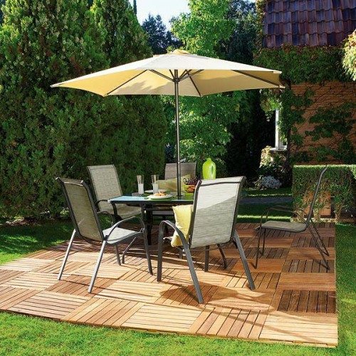 Deck embarrassed - cool idea for your outdoor area