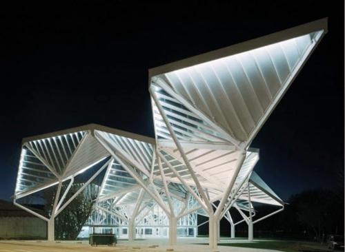 15 spectacular building designs, where origami meets modern architecture