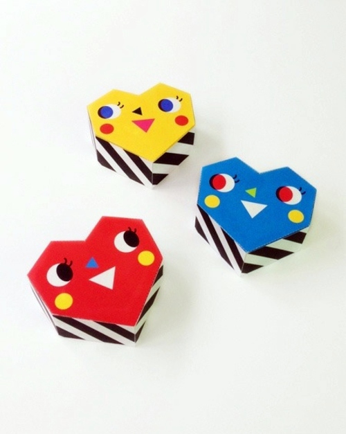 Bastelideen - Creative ideas made of paper - how to tinker Gifts for Valentine's Day Bastelideen - Creative ideas made of paper - how to tinker Gifts for Valentine's Day