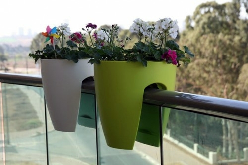 Balcony plants - cool space-saving ideas