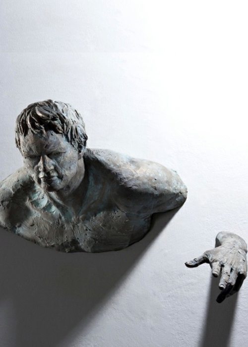 Incredible realistic wall sculptures by Matteo Pugliese