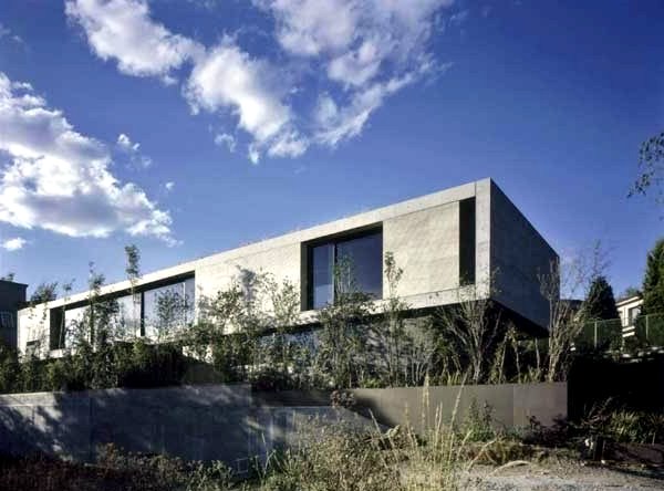 Modern Concrete Glass Residence in Mexico