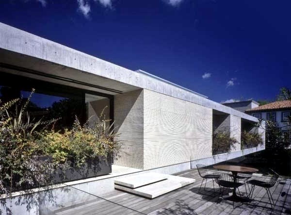Modern Concrete Glass Residence in Mexico