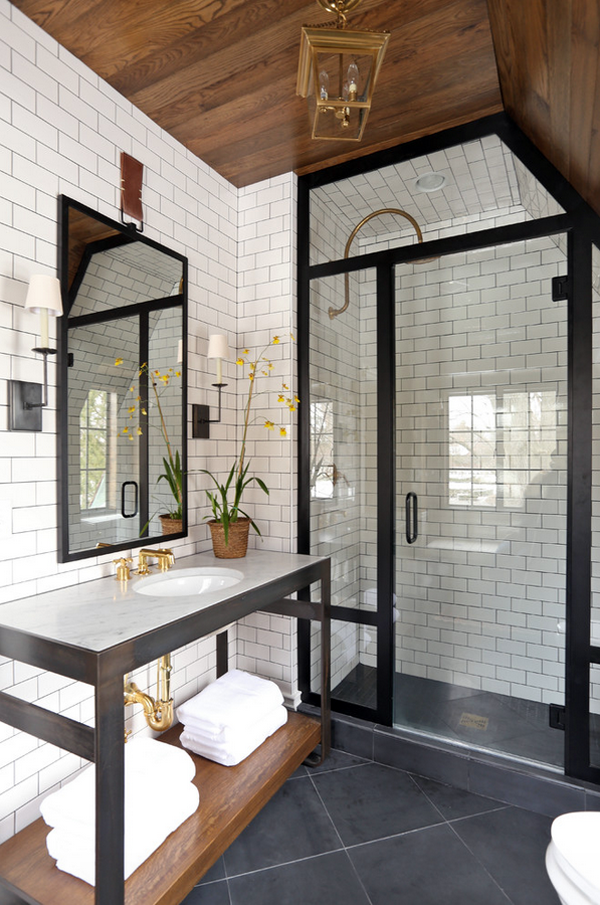 Decorative items for interior design ideas with chrome hardware