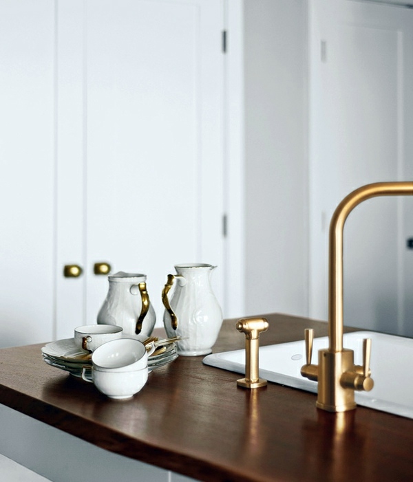Decorative items for interior design ideas with chrome hardware