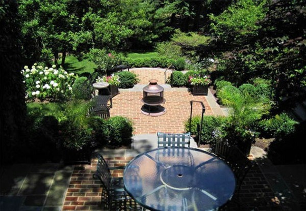 Garden landscaping with bricks - 15 great Gart Tight Stel Tung ideas