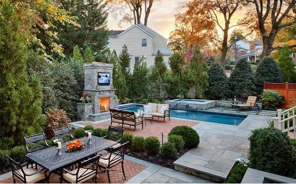 Garden landscaping with bricks - 15 great Gart Tight Stel Tung ideas