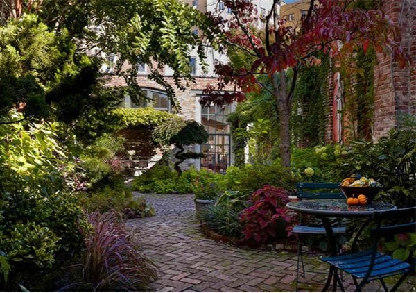 Garden landscaping with bricks - 15 great Gart Tight Stel Tung ideas