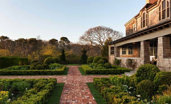 Garden landscaping with bricks - 15 great Gart Tight Stel Tung ideas