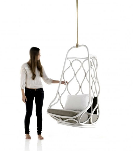 Nautica hanging rattan chair | Avso