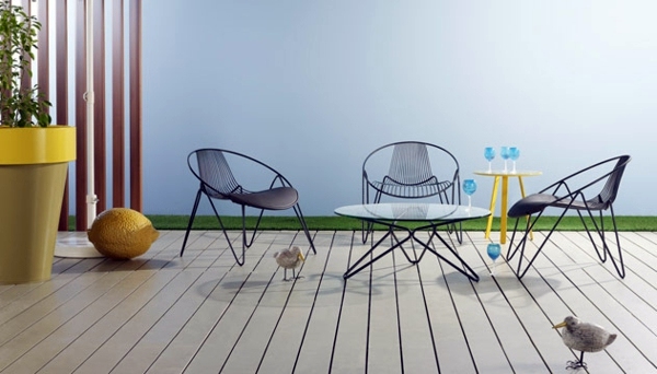 21 poly rattan garden furniture suitable for your garden, patio or balcony from Roche Bobois