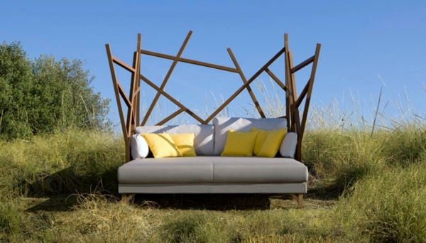 21 poly rattan garden furniture suitable for your garden, patio or balcony from Roche Bobois