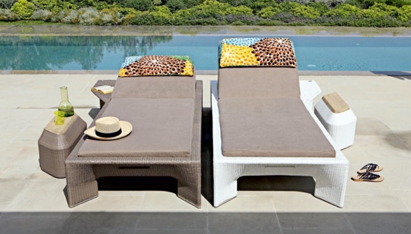 21 poly rattan garden furniture suitable for your garden, patio or balcony from Roche Bobois