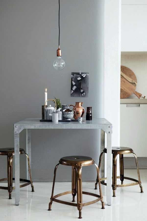 Einrichtungsideen - Interior Design Ideas - The use of bronze in the interior