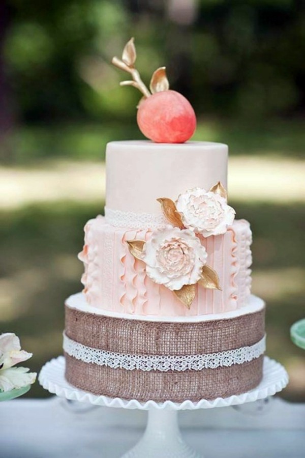 My Wedding Decor in creamy and peach colors