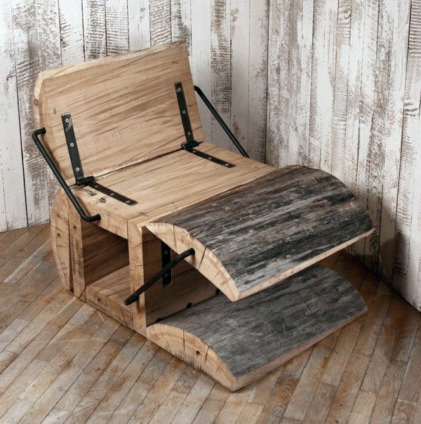 Environmentally friendly oak chair of Architecture Uncomfortable Workshop