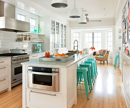 White kitchen cabinets for every taste