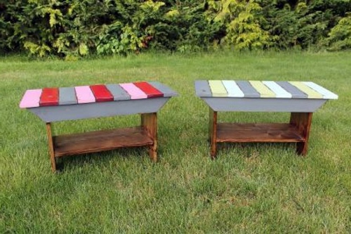 DIY Möbel - Build garden bench itself