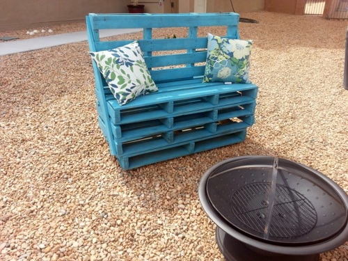 Build garden bench itself