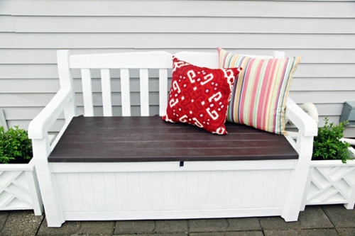 Build garden bench itself