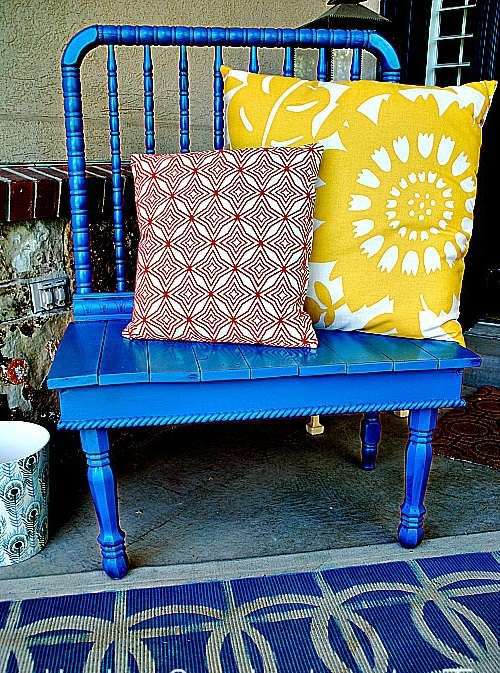 Build garden bench itself