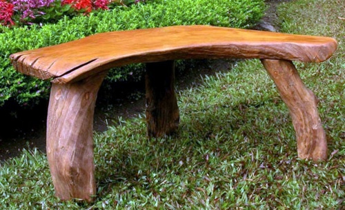 Build garden bench itself