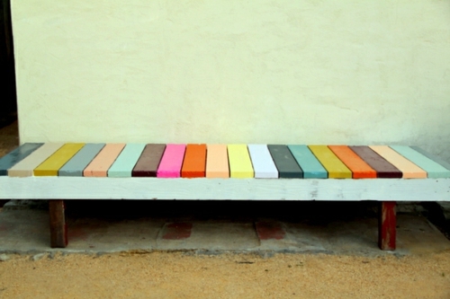 Gartenmöbel - Build garden bench itself