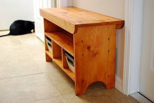 Build garden bench itself
