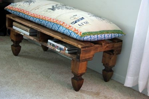 Build garden bench itself