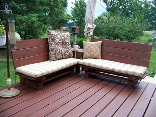 Build garden bench itself