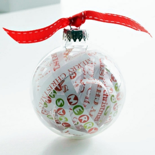 Creative Christmas tree decorations - Christmas balls as you tinker original itself