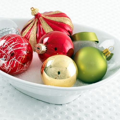 Creative Christmas tree decorations - Christmas balls as you tinker original itself