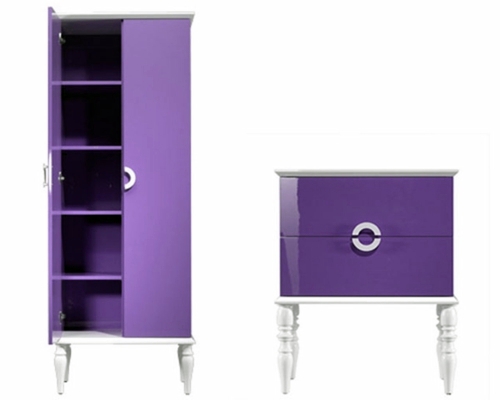 Designed Feminine blue bathroom furniture Ypsilon Designed Feminine blue bathroom furniture Ypsilon