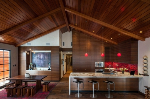Küchen - 15 gorgeous kitchen ideas for red kitchen back wall Küchen - 15 gorgeous kitchen ideas for red kitchen back wall
