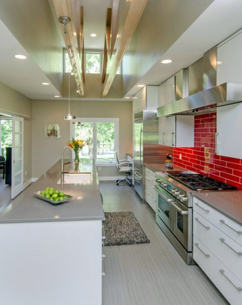 15 gorgeous kitchen ideas for red kitchen back wall 15 gorgeous kitchen ideas for red kitchen back wall