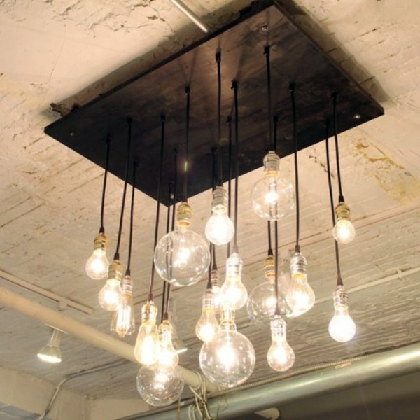 37 Cool lamps, which consist almost entirely of light bulbs