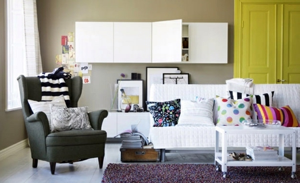 Living Colour Suggestions Chic Color Scheme Interior