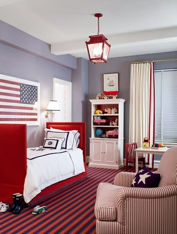 Cool Curtains in the nursery offer sun protection and charm