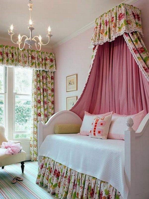 Cool Curtains in the nursery offer sun protection and charm
