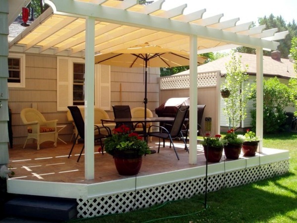 Тerrassenüberdachung build yourself - 30 Garden Ideas Тerrassenüberdachung build yourself - 30 Garden Ideas