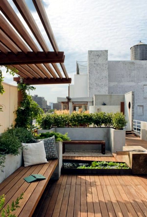 Тerrassenüberdachung build yourself - 30 Garden Ideas