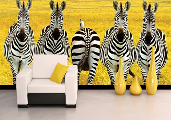 Wall with Murals - 34 exquisite inspirations