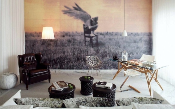Wall with Murals - 34 exquisite inspirations