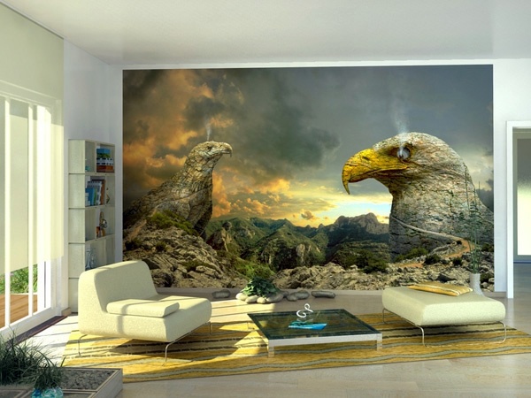 Wall with Murals - 34 exquisite inspirations