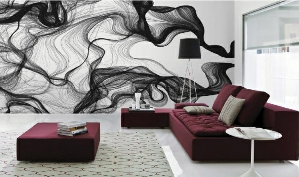 Wall with Murals - 34 exquisite inspirations