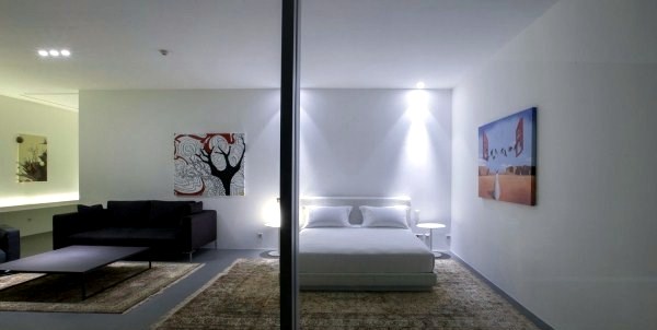 Minimalist Cabin Design extends over 150 meters Minimalist Cabin Design extends over 150 meters