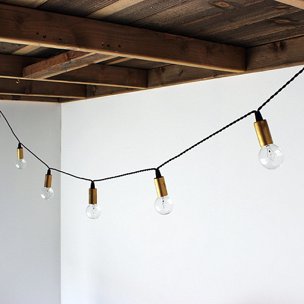 Cool home accessories made of sheet metal and glass
