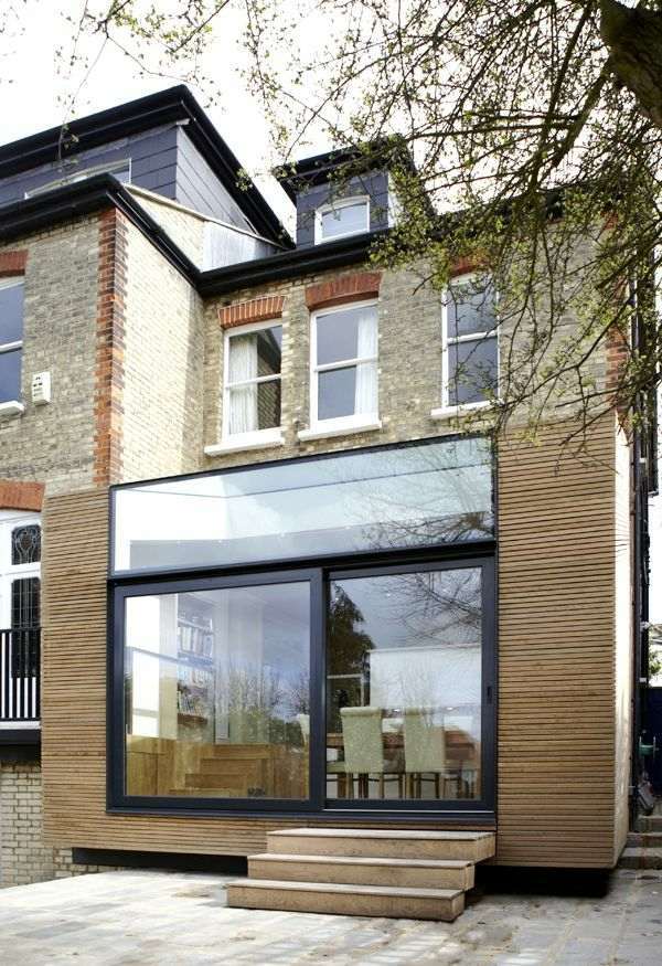 Modern facade cladding for an impressive house character
